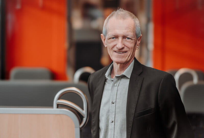 Portrait von Bruno Meier, Bereichsleiter Finanzen bei der Forchbahn